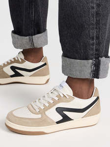 Sneakers: Retro Court light taupe multi