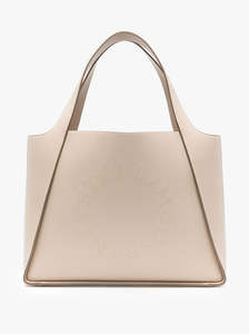 Exclusive Collection Bags: Logo Tote cream