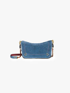 Exclusive Bags: Bobi Small jeans suede