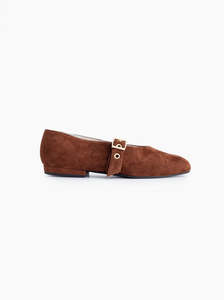 All: Amina chocolate suede