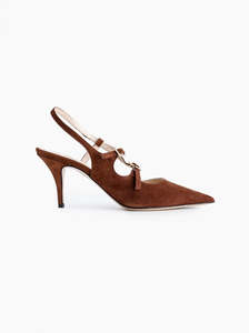 Shoes 1: Bette chocolate suede