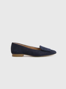 All: Trista navy blue suede