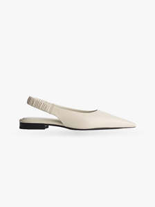 Shoes 1: Mercer Slingback antique white