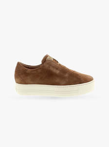 Sneakers: Freedom dark tan suede