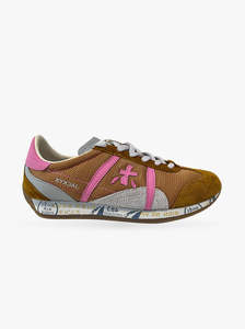 Sneakers: Jacky tan / pink