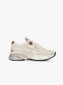Sneakers: Moe Run cream multi