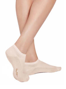 Cotton anklet natural