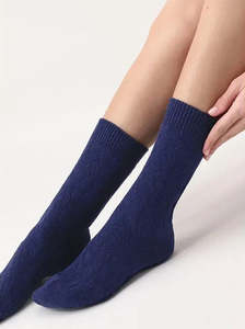 Gwen Sock marine blue