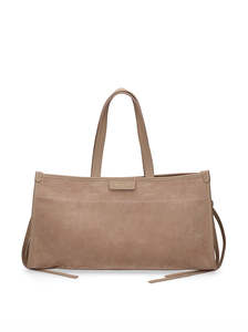 All: Daniela taupe suede