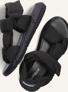 Swing black satin