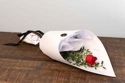 Valentines Day: Single Red Rose