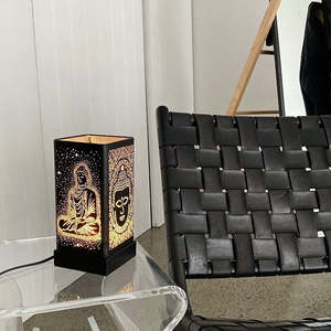 Buddha - Black Square LED Warmer