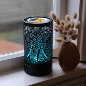 African Elephant - Black LED Warmer