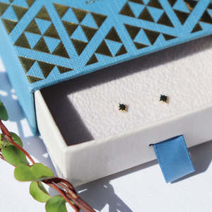 Jewelry: Little Taonga - Whetu Petite Studs - Gold