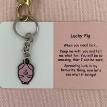 Feel Good: Little Joys - Keyring - Lucky Pig