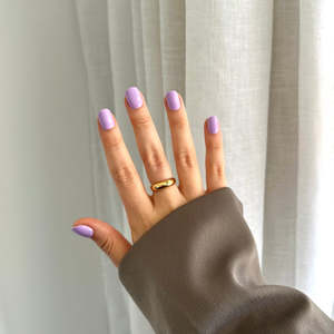 Pressing Nails -  Light Purple - Extra Short
