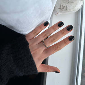 Pressing Nails - Black - Extra Short