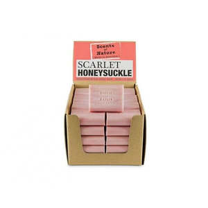 Scents of Nature - Scarlet Honeysuckle Soap -Single Bar