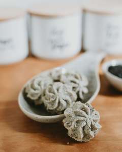 Lowrey Black Sesame Butter Cookies | Premium NZ Cookies