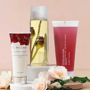 Linden Leaves: Memories Body Oil 265ml & matching Shower Gel & Hand Cream