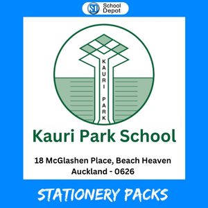 Kauri Park School Stationery Pack 2025 Year 0 & 1