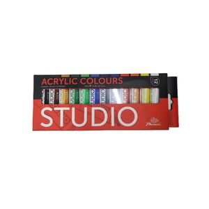 Phoenix Studio Acrylic Colour Tubes 12 x 12ml