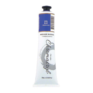 Chromacryl Student Acrylic Paint 75ml Cool Blue