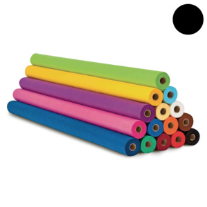 Coloured Paper: Smart-Fab Roll 0.61 x 5.5m Black