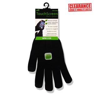 Hot Offers: Touchscreen Gloves for Men Black