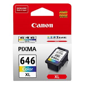 Printer Accessories Ink Toners Paper: Canon CL646XL Ink Cartridge Colour