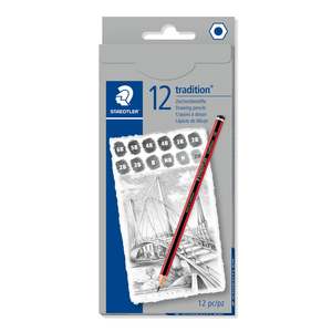 Staedtler Tradition Pencils 110 C12-1 Box of 12 in 9 Degrees