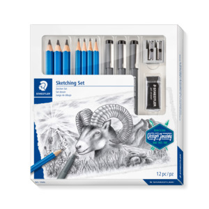 Staedtler Premium Drawing & Sketching Set Mars® Lumograph® 61 100 12pc