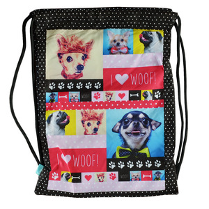 Sports Bags Other Bags: Spencil Drawstring Sports Bag Woof