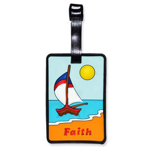 Backpack Luggage Accessories: Luggage Tag - Faith