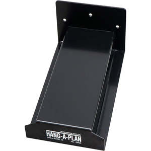 Technichal Drawing Instruments: Arnos Hang-A-Plan Front Loader Wall Rack WR1200 Black