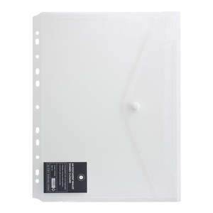 Document Wallets: OSC Binder Document Wallet A4 Domed Clear
