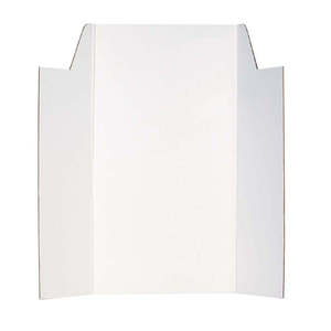 Document Wallets: Warwick Presentation Board With Header 102 x 87.5cm White