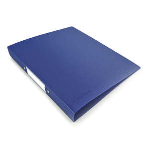 Lever Arch Files: Rapesco Germ-Savvy Antibacterial A4 PP Ring Binder 225 Blue