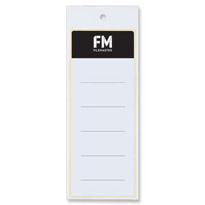 FM Label Lever Arch File 65x174mm Each