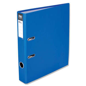 Lever Arch Files: FM Radofile Mini Lever Arch A4 Blue