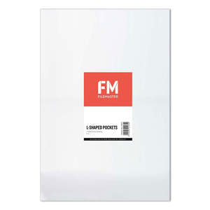 Document Folders Pockets: FM L Shape Pockets A4 Clear Each