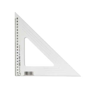 Taurus Set Square 32cm 45 Degrees