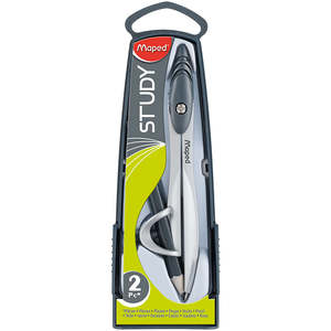 Geometry Compasses: Maped Study Compass Metal Universal 2 Piece