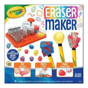 Creative Gift Ideas: Crayola Eraser-Making Kit 6 Moulds
