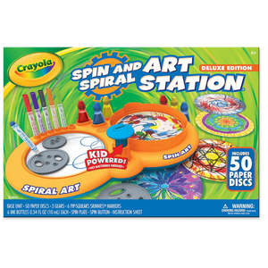 Creative Gift Ideas: Crayola Spin & Spiral Art Station Deluxe Edition