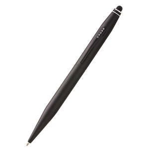 Cross Ballpoint Pen + Stylus Satin Black Tech 2 Medium Black Ink