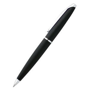 Cross Ballpoint Pen ATX Basalt Medium Tip Black