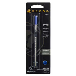 Cross Ballpoint Pen Refill 8512 Fine Blue