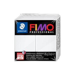 FIMO Professional Modelling Clay 8004 Oven Bake 85g White
