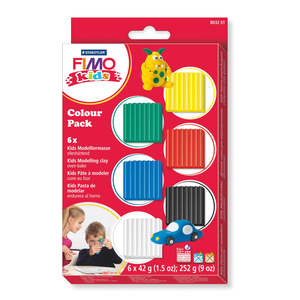 FIMO Modelling Clay 6 Colours 252g [6 x 42g]